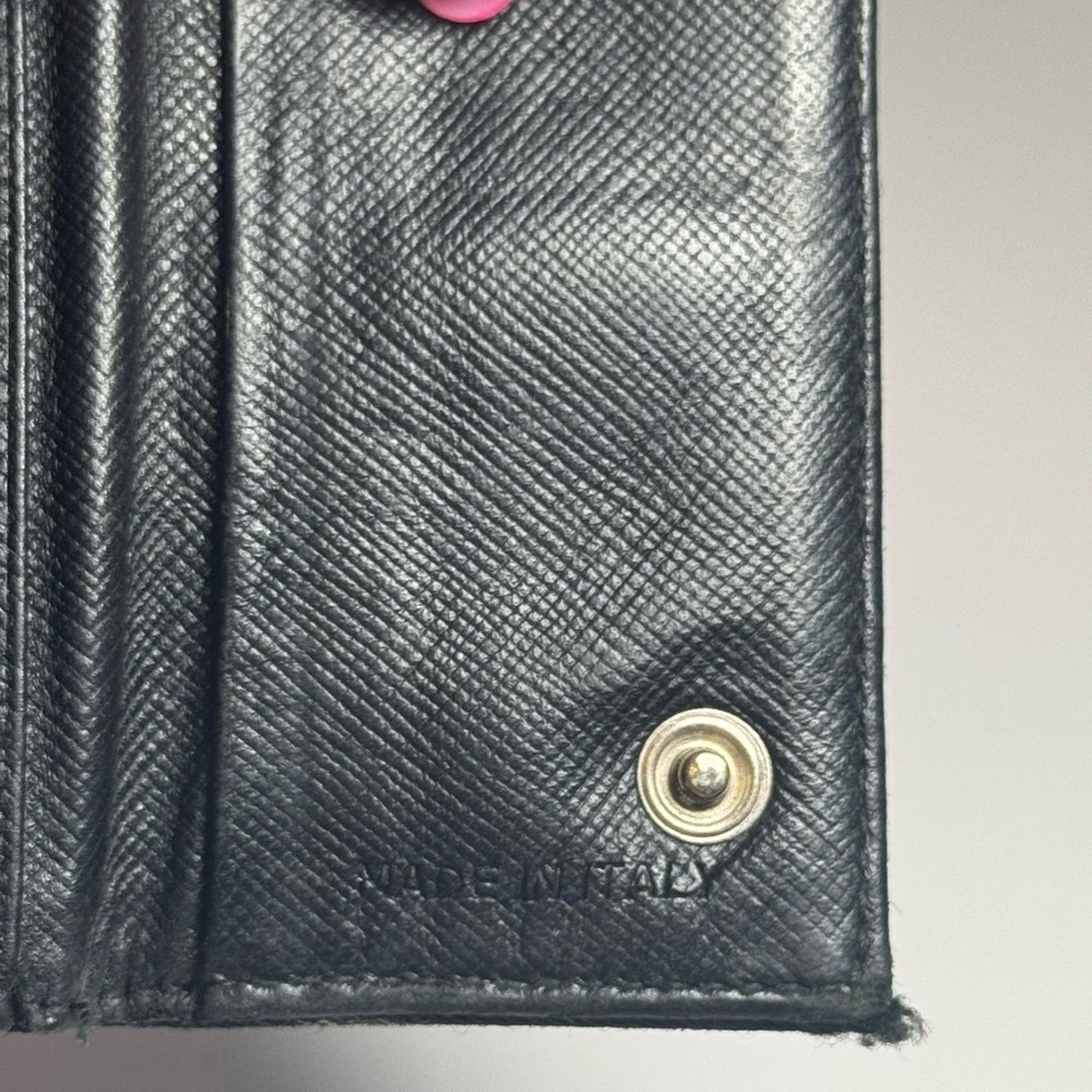 Prada Prada Black Nylon Key Holder FAIR Condition Snap Close Size ONE SIZE - 9 Thumbnail