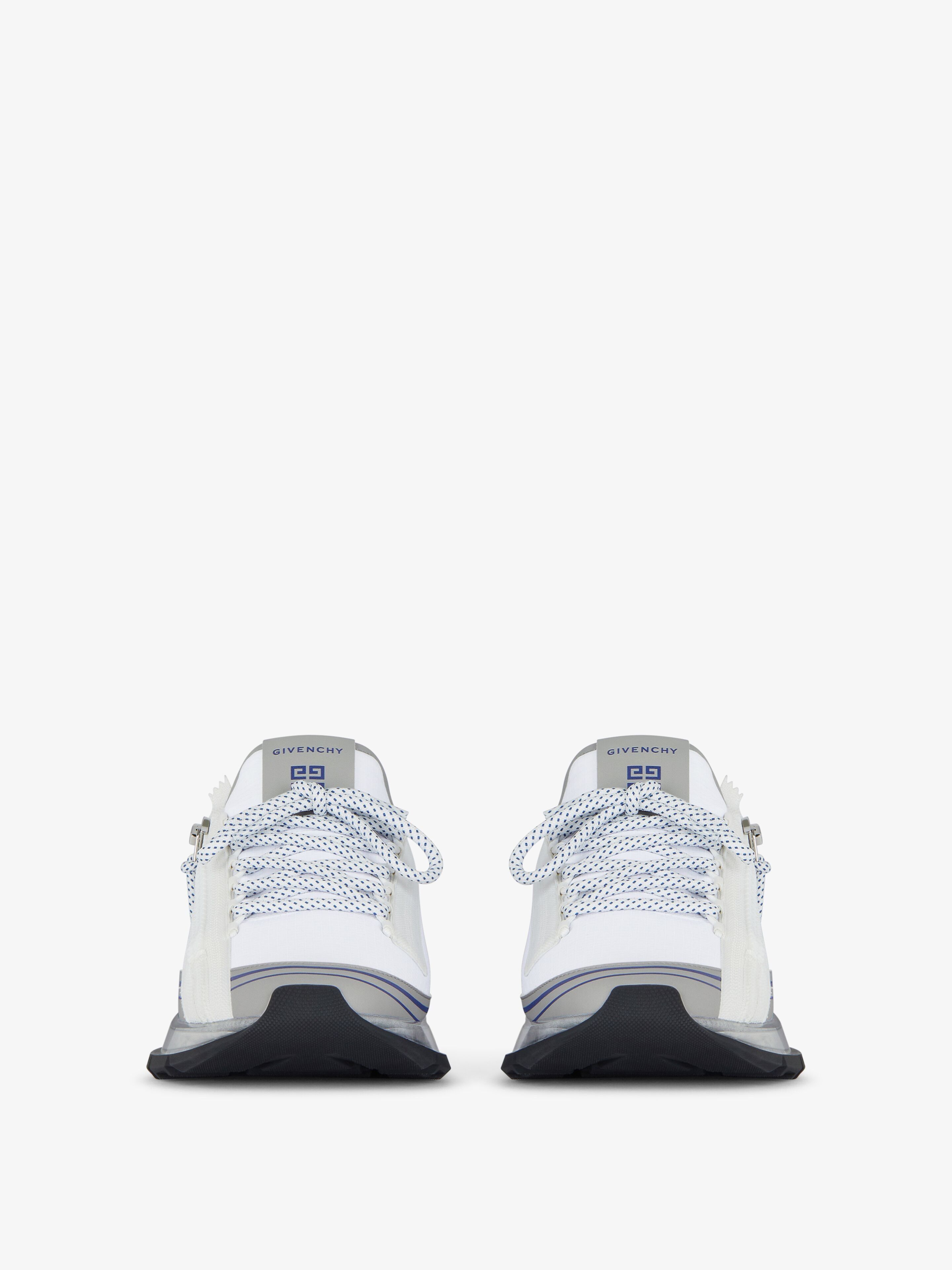Givenchy o1lv12m1025 Spectre Zip Runners in White/Grey Size US 10 / EU 43 - 4 Thumbnail