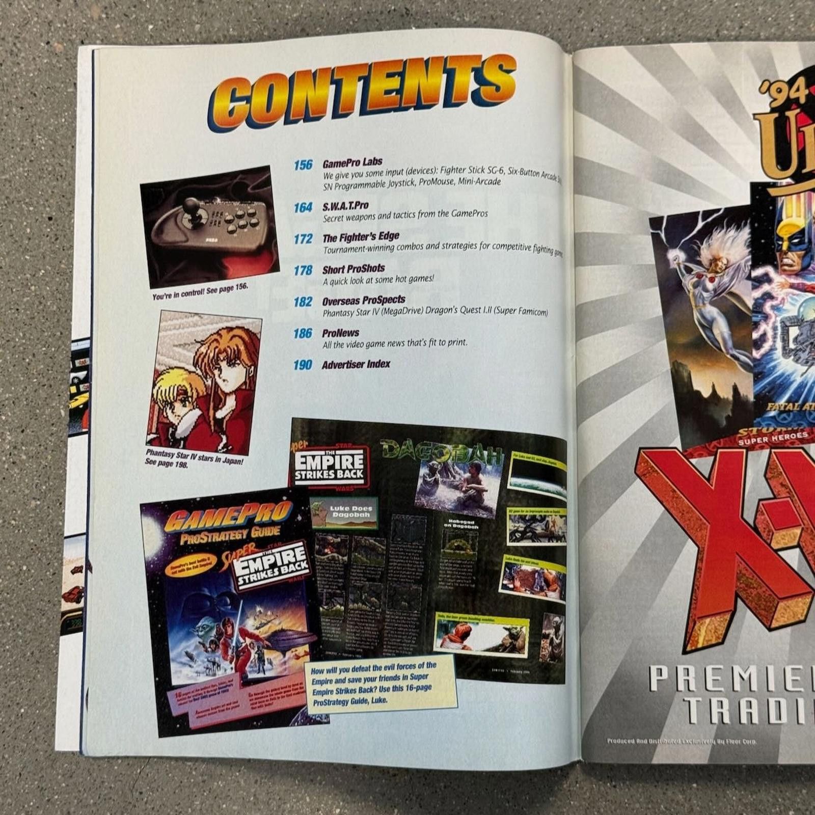 Designer Vtg GamePro Magazine 1994 Sega Nintendo Mortal Kombat Sonic Size ONE SIZE - 8 Thumbnail