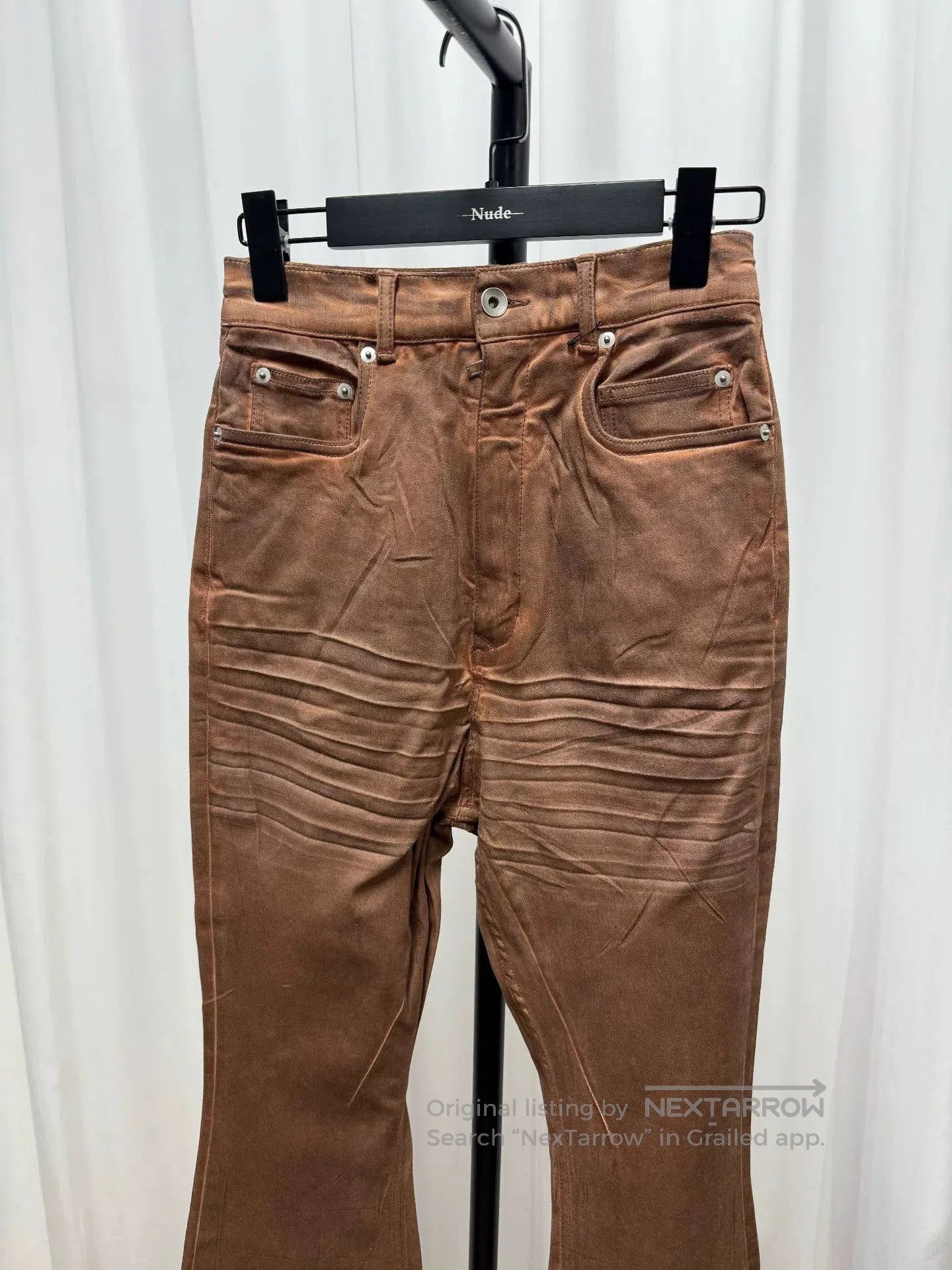 Rick Owens Rick Owens Flared Pants for Sale. Size US 28 / EU 44 - 2 Thumbnail
