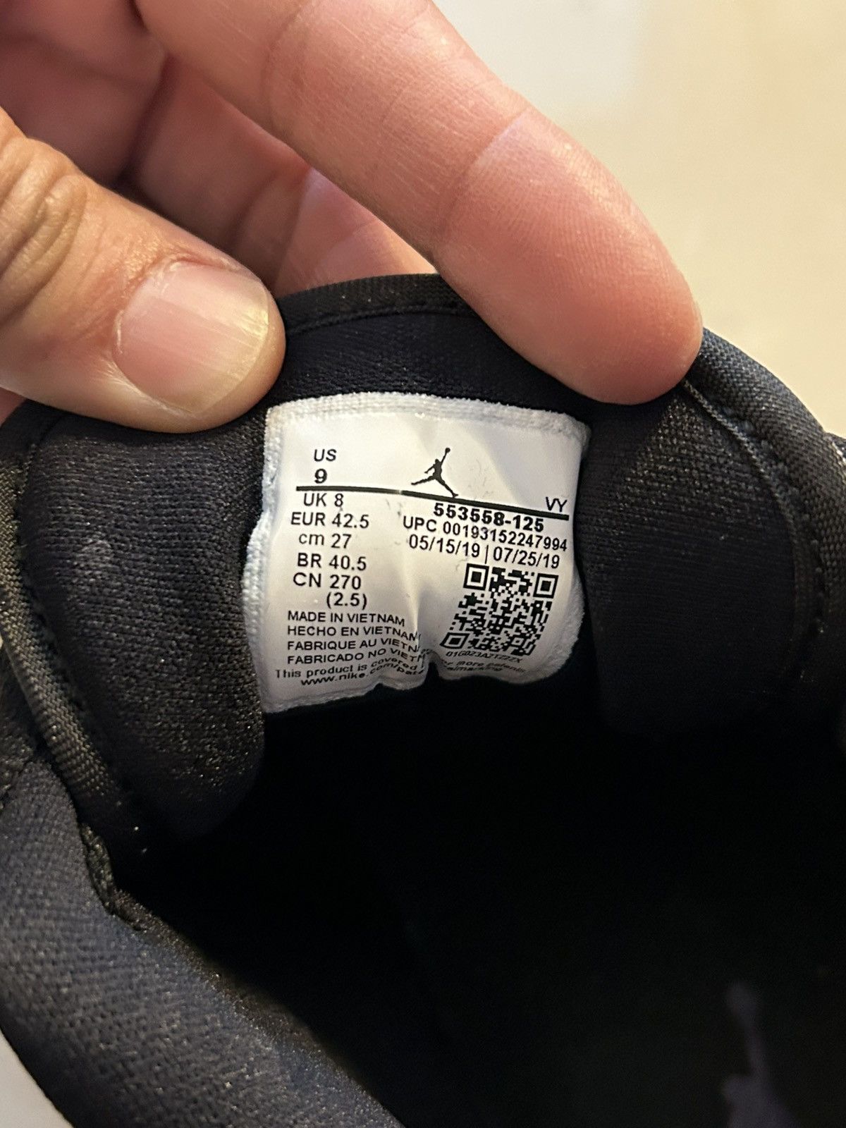Jordan Brand Jordan 1 Court Purple lows Size US 9 / EU 42 - 6 Thumbnail