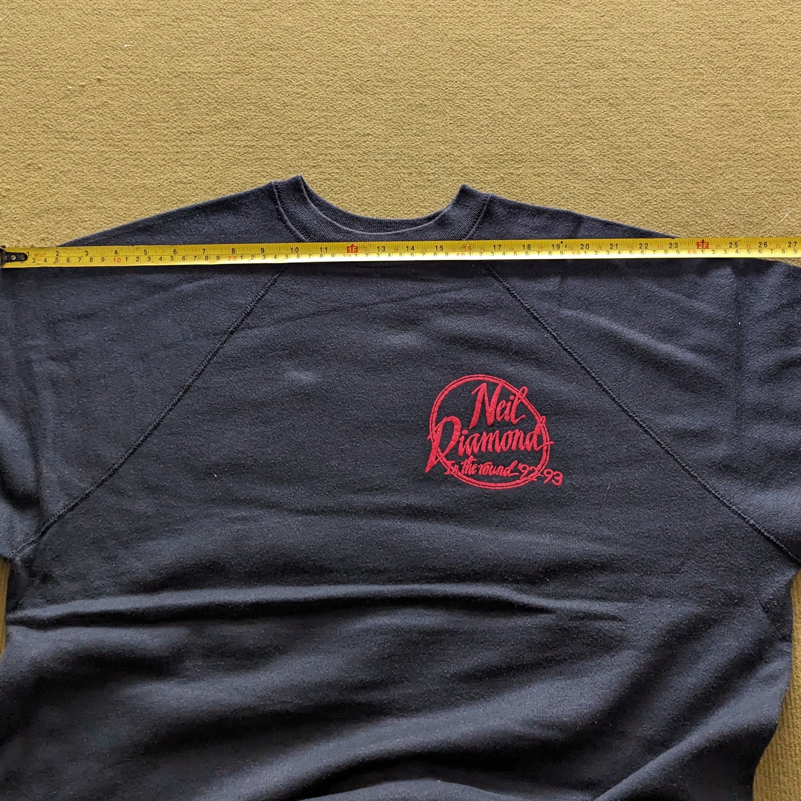 Other Vintage NEIL DIAMOND In The Round 92-93 Sweatshirt Size US XL / EU 56 / 4 - 5 Thumbnail