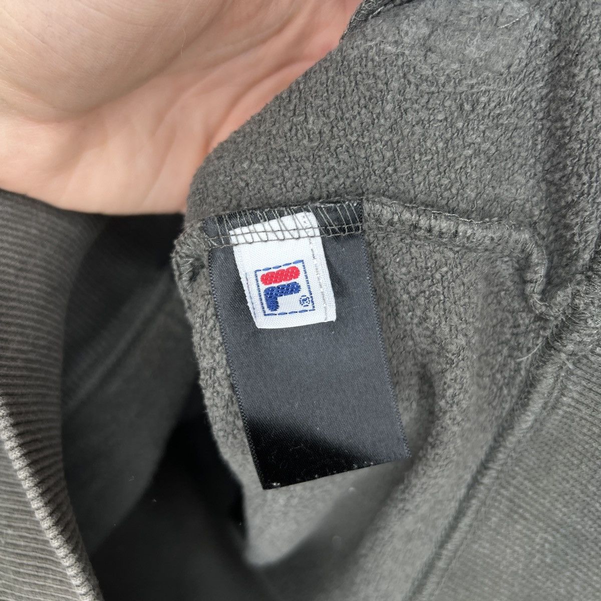 Fila × Vintage 1990s FILA EMBROIDERED FOREST GREEN SWEATSHIRT UTILITY Size US M / EU 48-50 / 2 - 5 Thumbnail