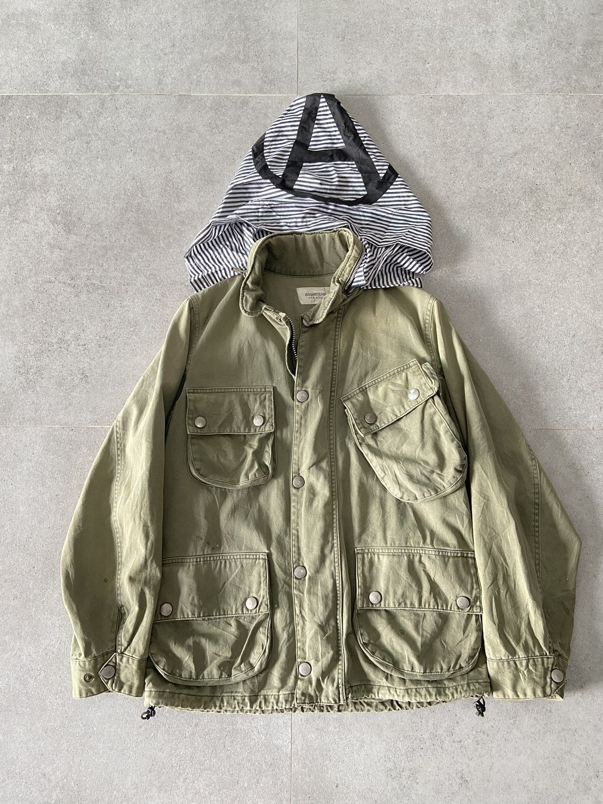 a.f.f.a. Undercover Military Jacker