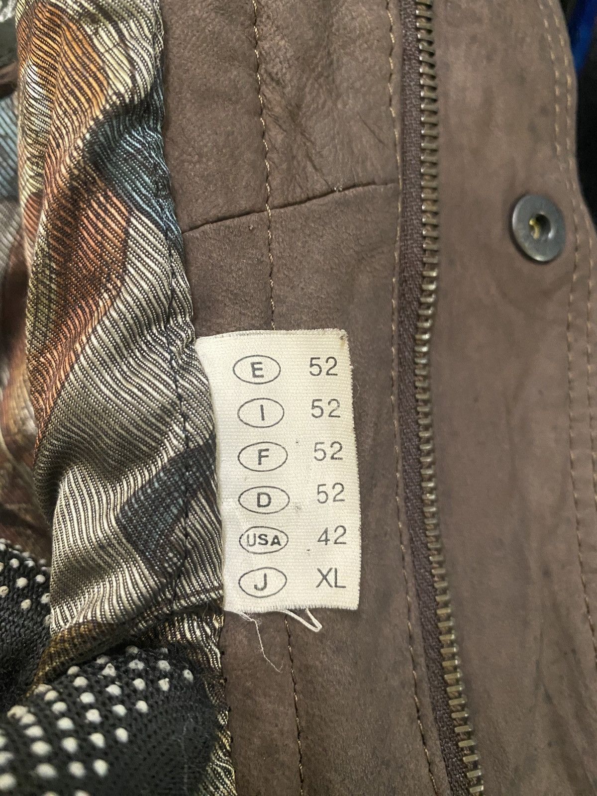 Other Vintage GEROME Barcelona Brown Leather Bomber Jacket Size US M / EU 48-50 / 2 - 9 Thumbnail