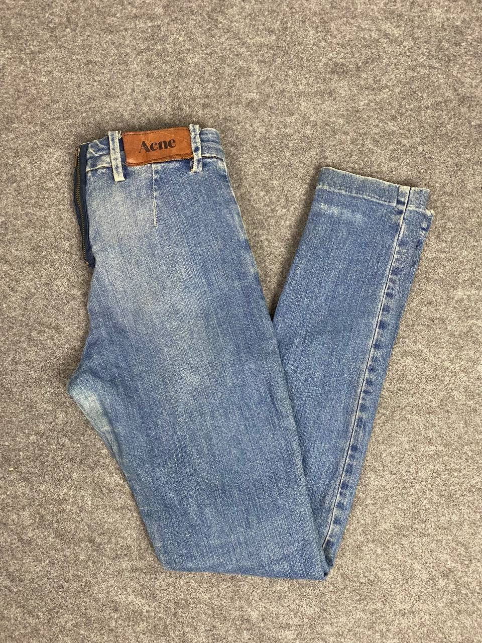Acne Studios vintage acne jeans zipper at the back design Size 29" - 2 Thumbnail