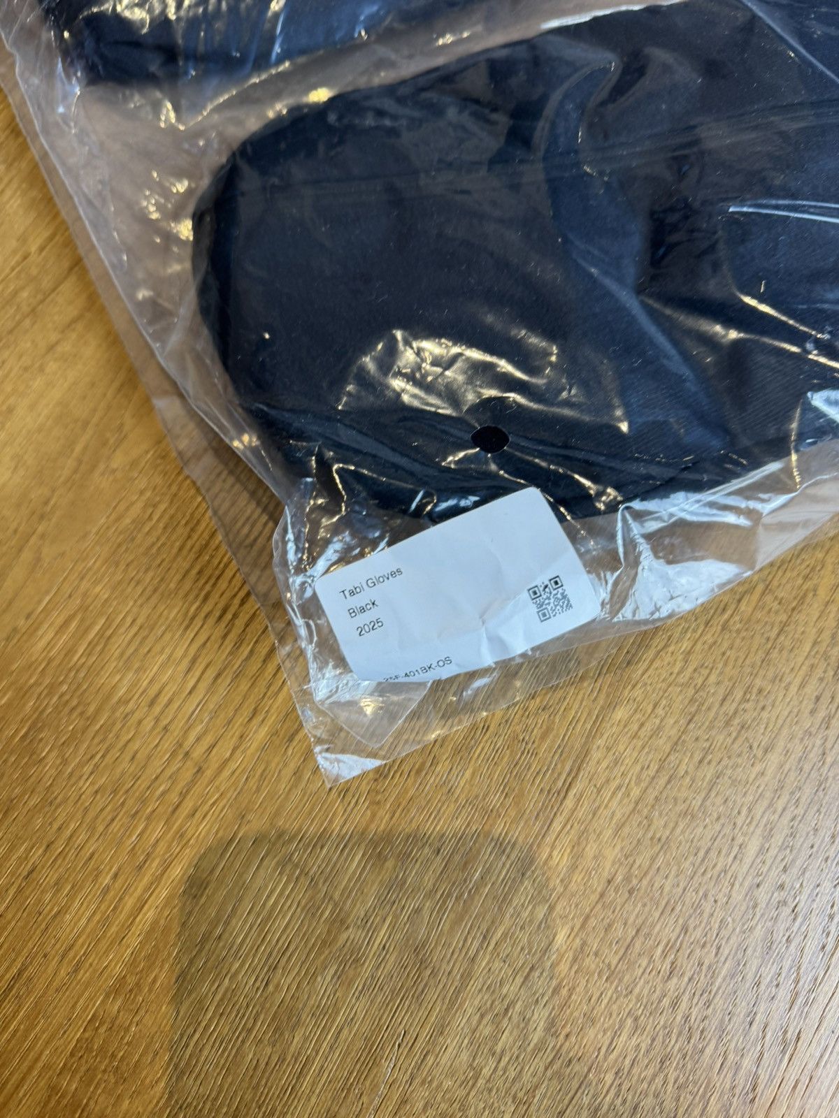POST ARCHIVE FACTION (PAF) Post Archive Faction Tabi Gloves Black FW25 Size ONE SIZE - 4 Thumbnail