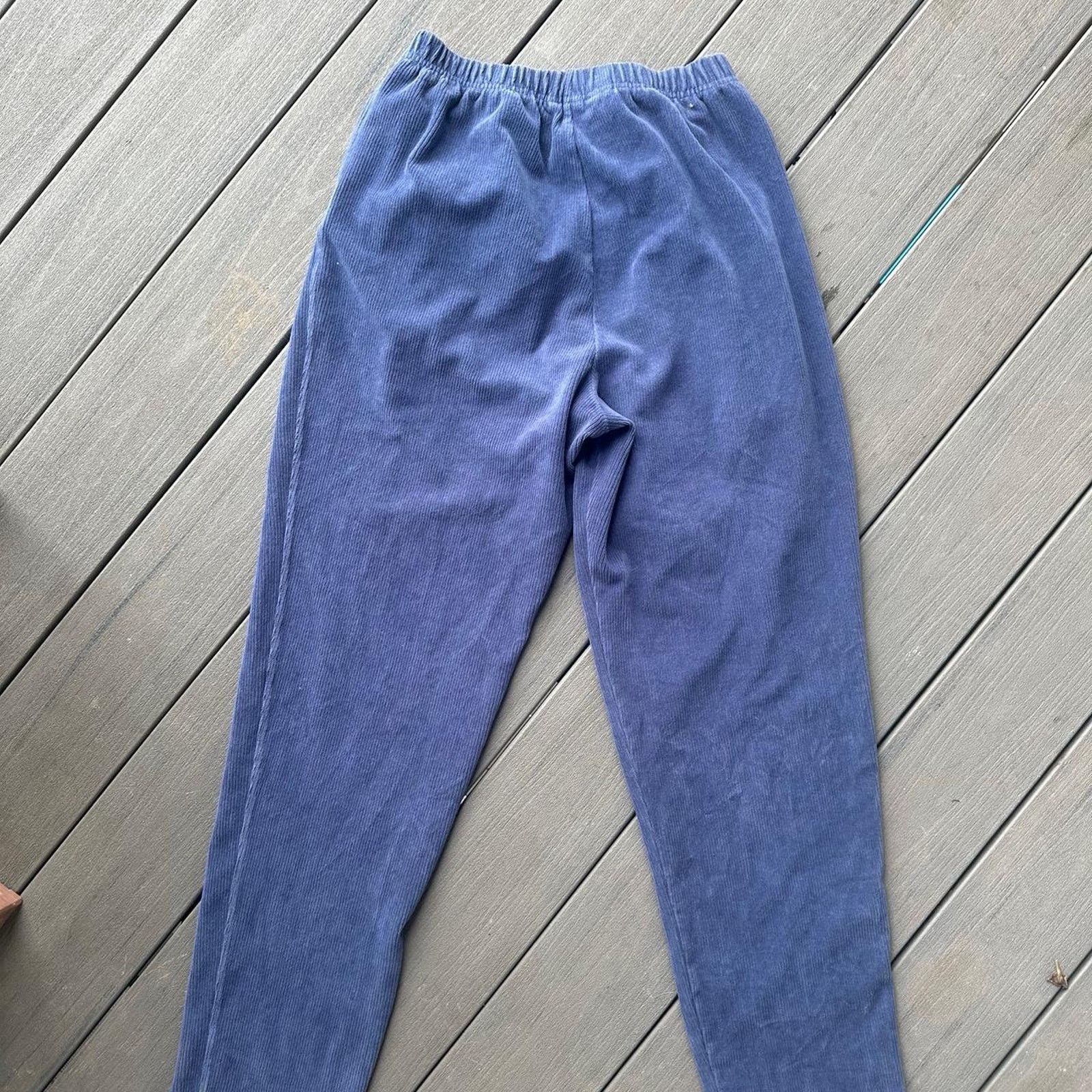 Lands' End Blue corduroy lands end sweatpants Size 32" / US 10 / IT 46 - 4 Thumbnail