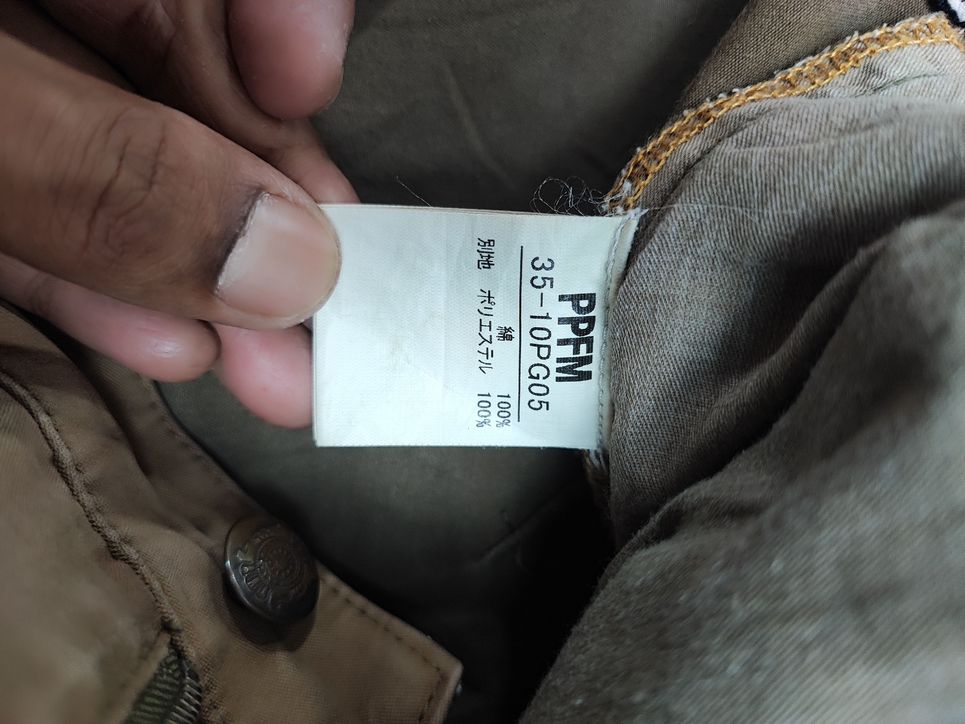 Le Grande Bleu (L.G.B.) PPFM Bondage Distressed Brown Cargo Pants Size US 32 / EU 48 - 18 Thumbnail
