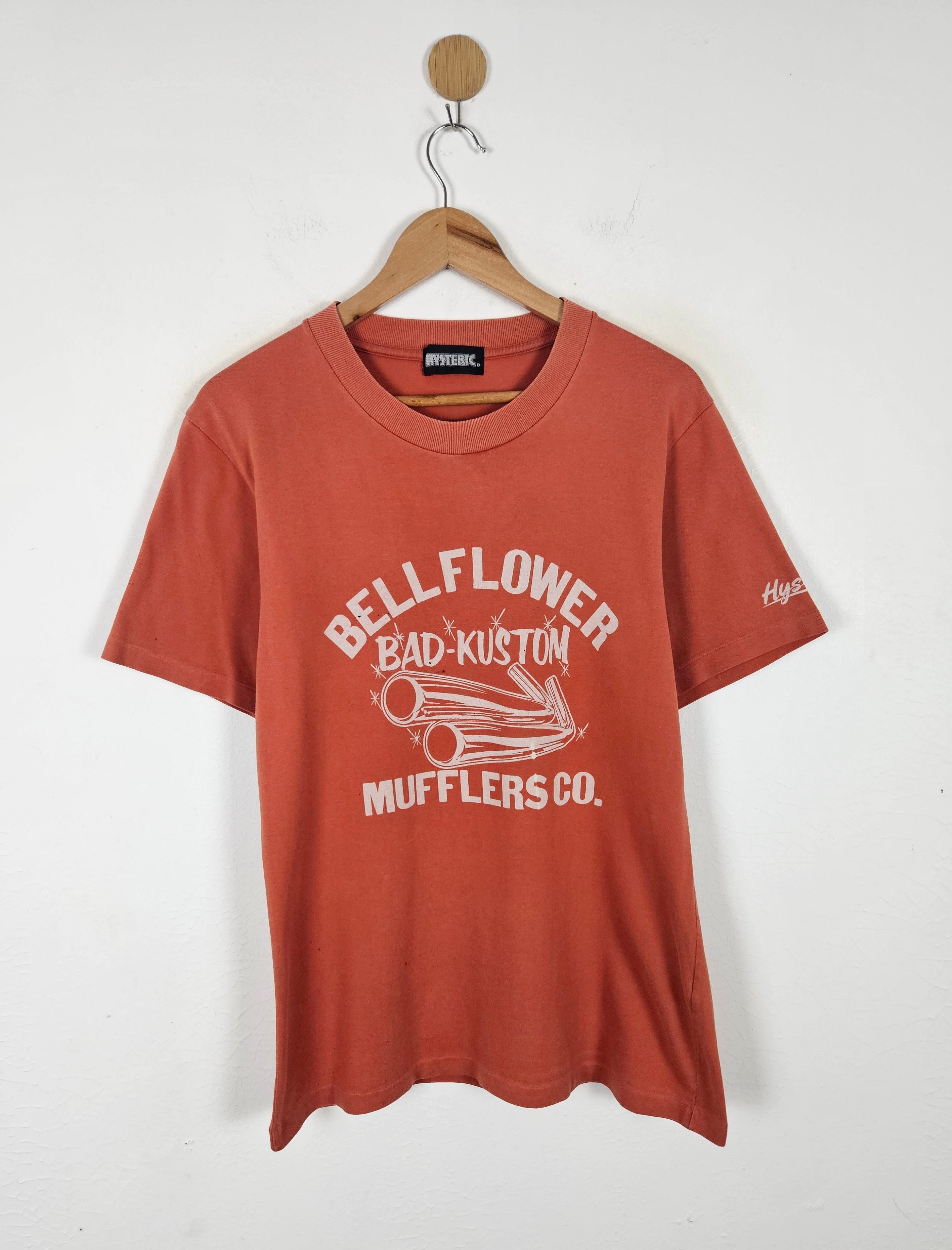 Hysteric Glamour Hysteric Glamour Bad Kustom Muffler.co Bellflower shirt Size US M / EU 48-50 / 2 - 1 Thumbnail