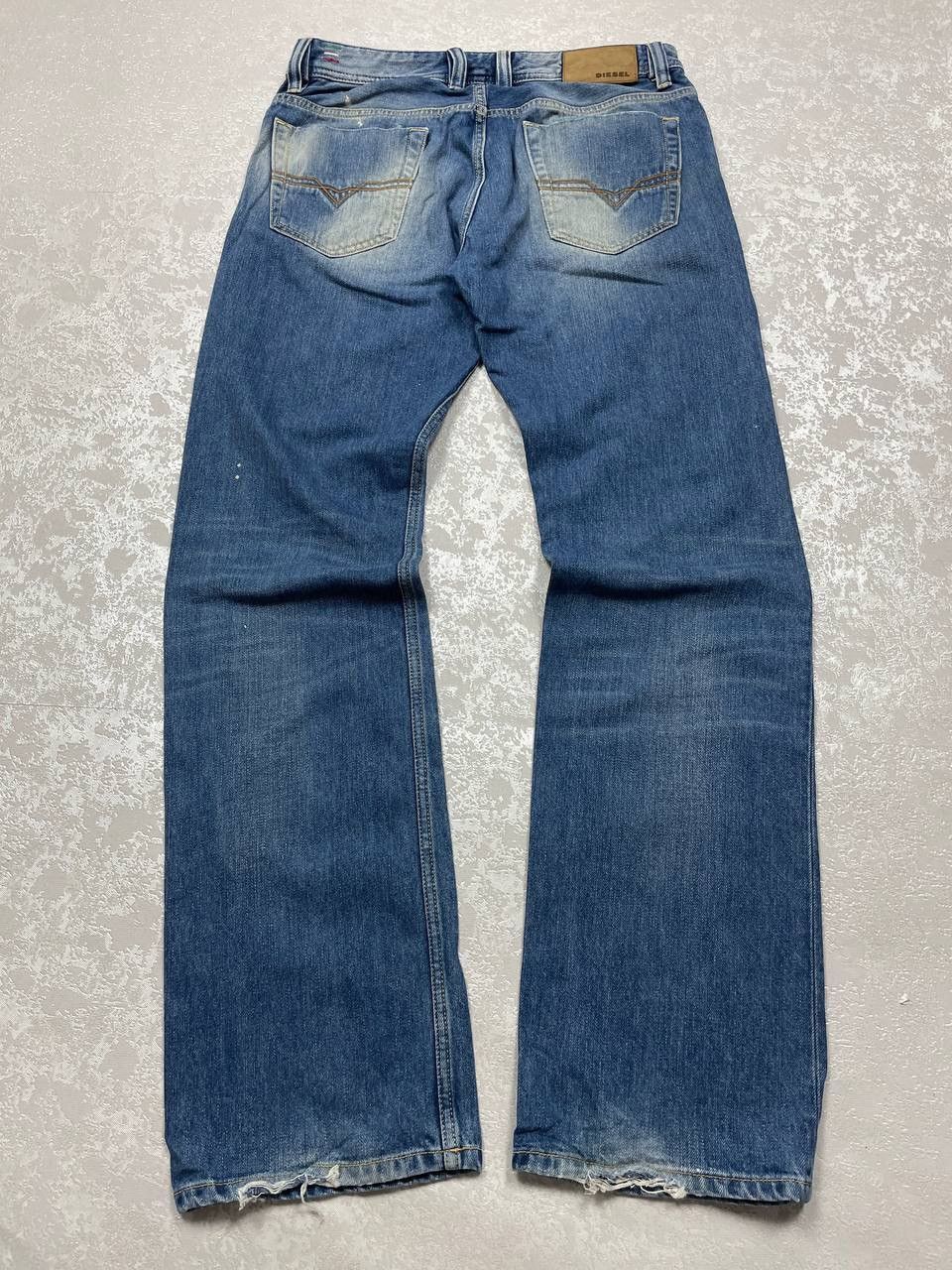 Le Grande Bleu (L.G.B.) Vintage Y2K LGB IfSixWasNine Style Diesel Denim Jeans Size US 31 - 2 Thumbnail