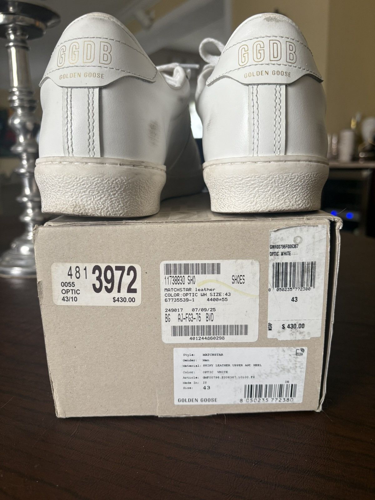 Golden Goose Golden Goose MATCHSTAR Size US 10 / EU 43 - 5 Thumbnail