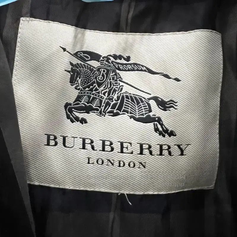 Burberry Burberry Long Green Cotton Coat for Women. Size XXS / US 00 / IT 34 - 4 Thumbnail