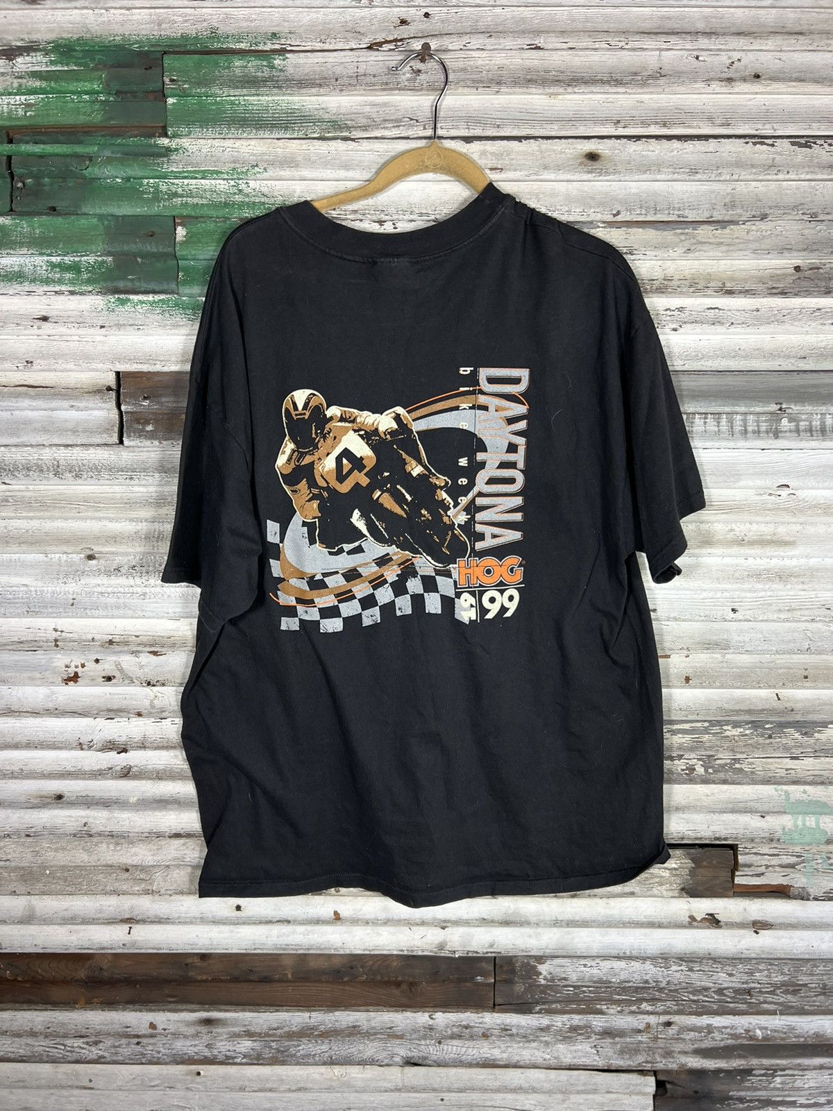 Vintage Vintage 1999 Daytona Bike Week Shirt Size US XXL / EU 58 / 5 - 1 Thumbnail