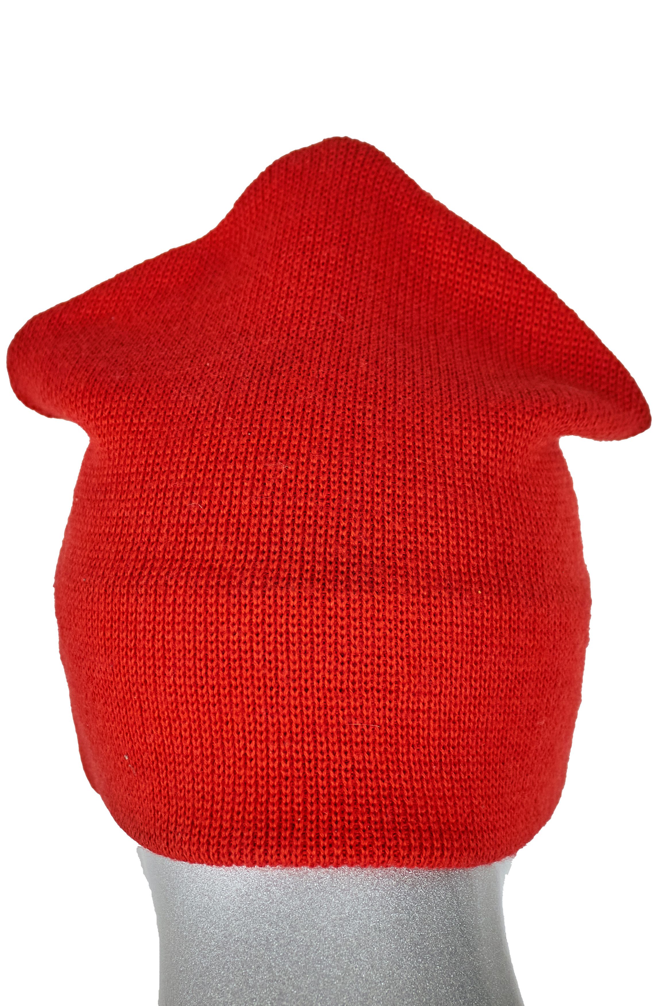 Other Steffner woolen red hat of the Austrian brand Size ONE SIZE - 6 Thumbnail