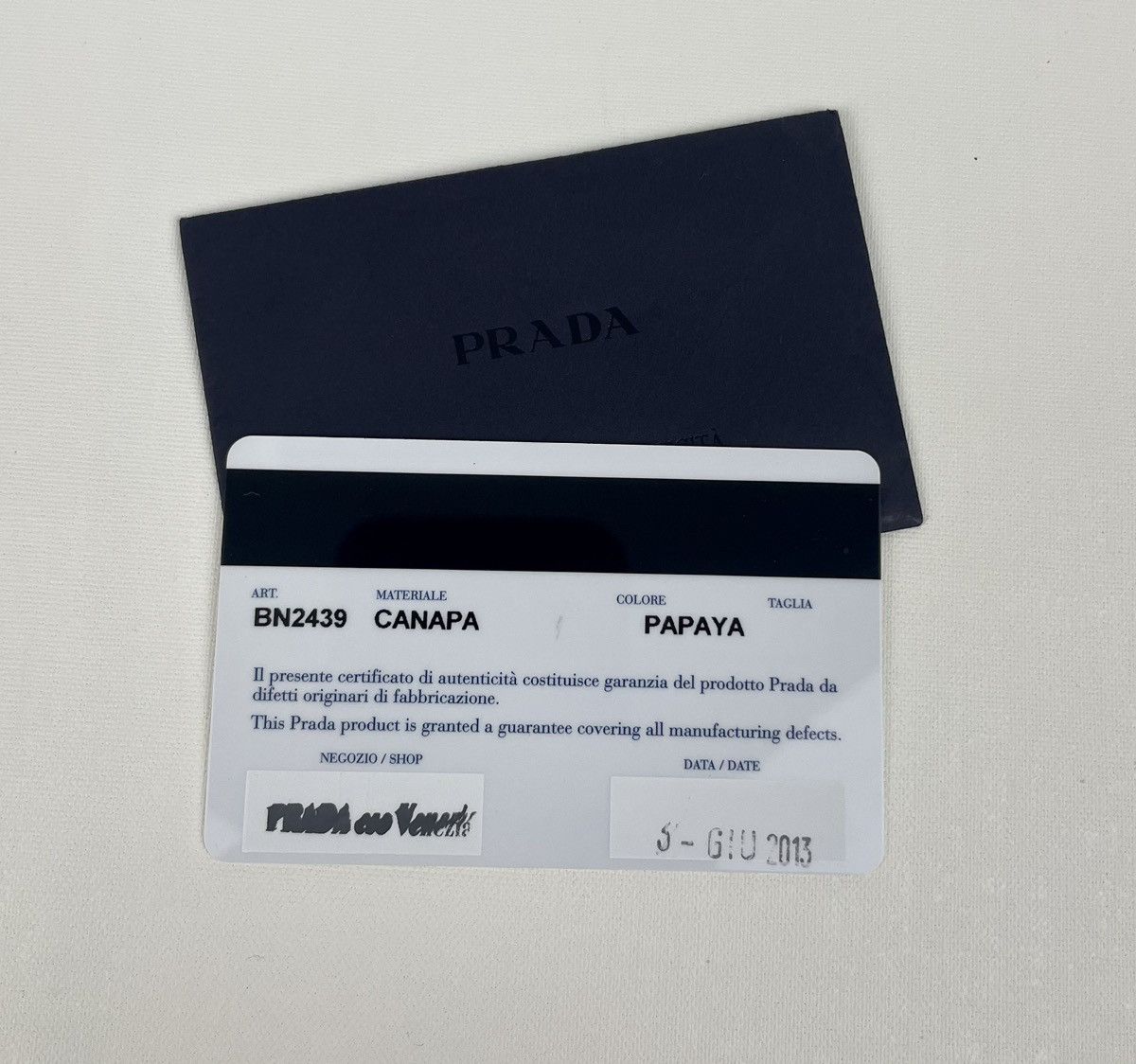 Prada Prada Canapa Handbag Size ONE SIZE - 9 Thumbnail