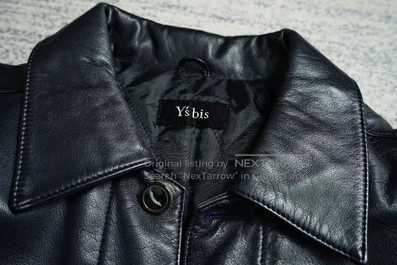 Yohji Yamamoto Yohji Yamamoto Leather Jacket Black Color. Size US L / EU 52-54 / 3 - 6 Thumbnail