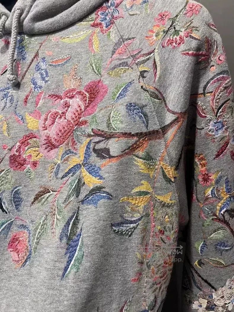 Dior Dior full print heavy embroidery Logo hoodie hoodie. Size US M / EU 48-50 / 2 - 4 Thumbnail
