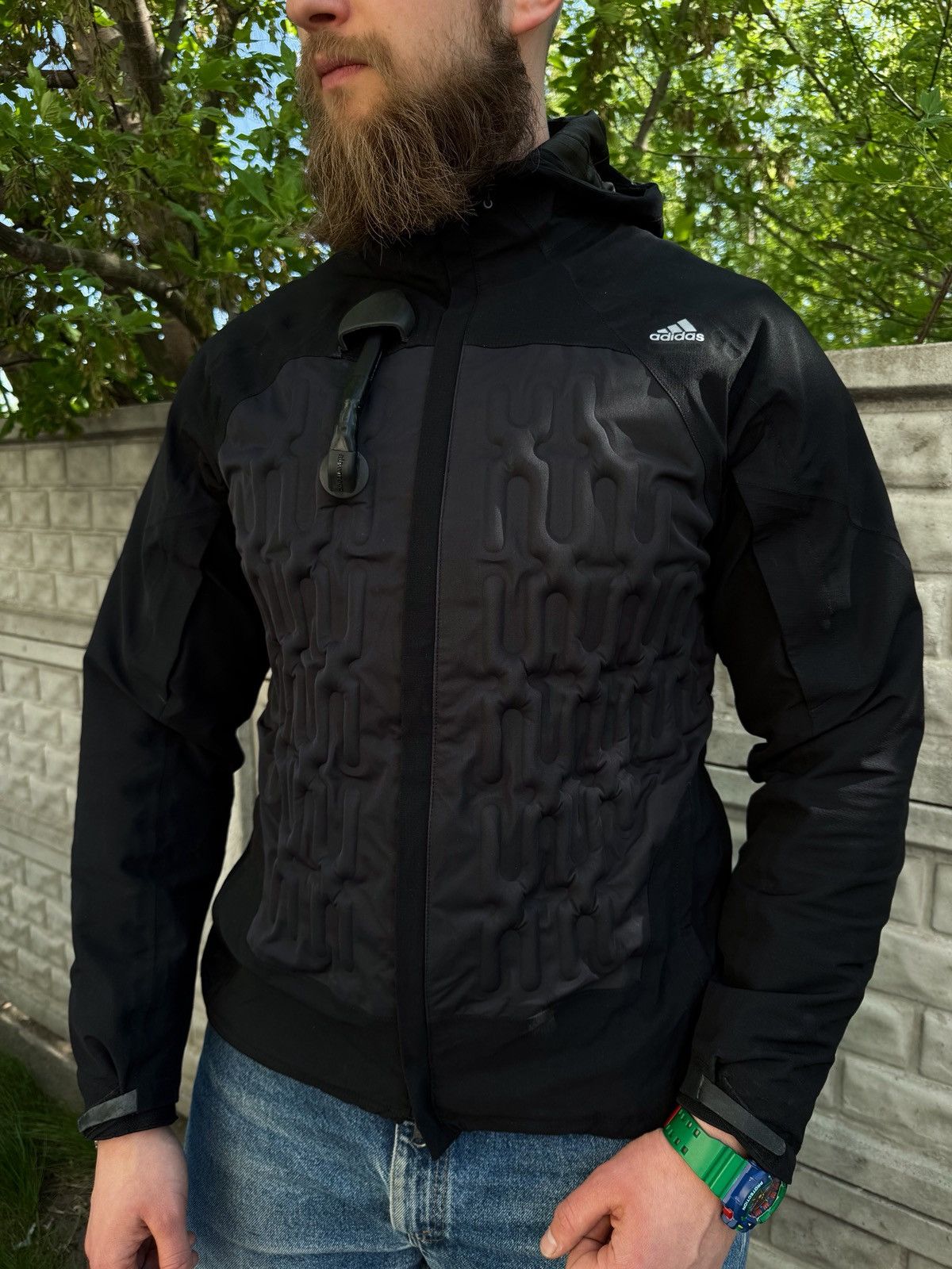 Adidas Adidas Clima 365 Gore-Tex Air Vantage Vintage Jacket 2007 Size US L / EU 52-54 / 3 - 2 Thumbnail