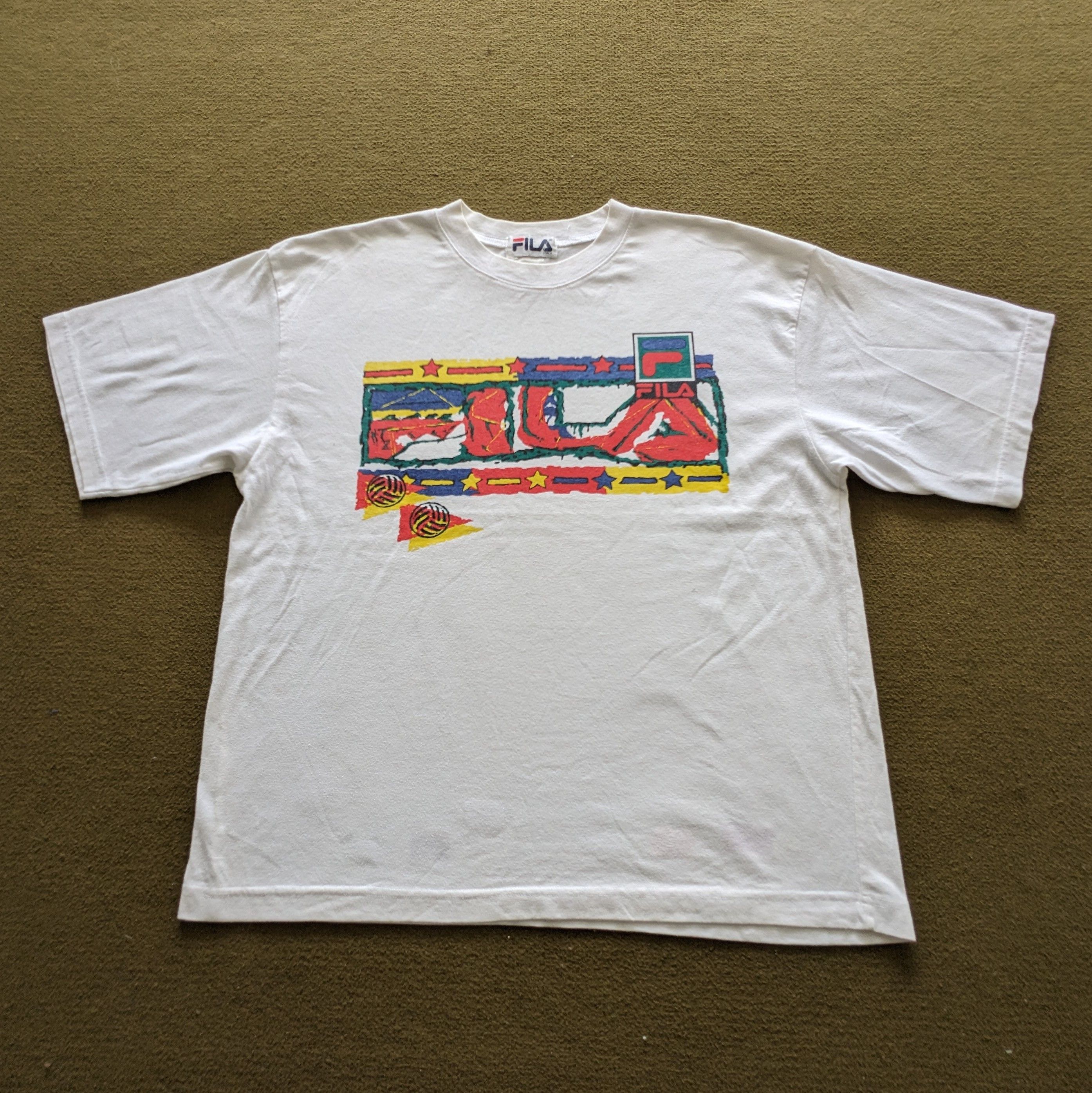 Vintage Vintage FILA Sportswear Brand T-shirt Size US XL / EU 56 / 4 - 1 Thumbnail
