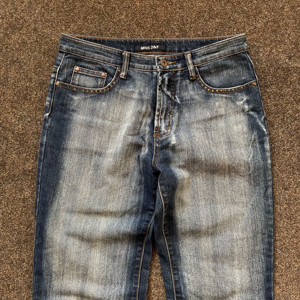 Vintage Vintage Y2K Sun Faded Distressed Baggy Jeans Grunge Logo 30 Size 30" / US 8 / IT 44 - 2 Thumbnail