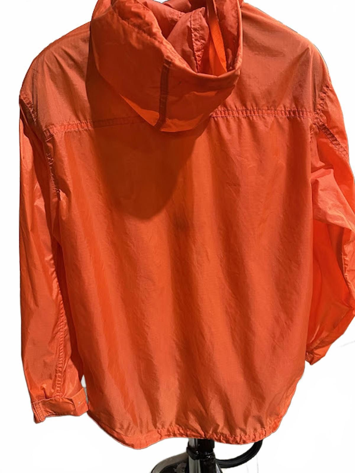 Tommy Hilfiger Tommy Jeans Orange Half-Zip Hooded Windbreaker S Size US S / EU 44-46 / 1 - 2 Thumbnail