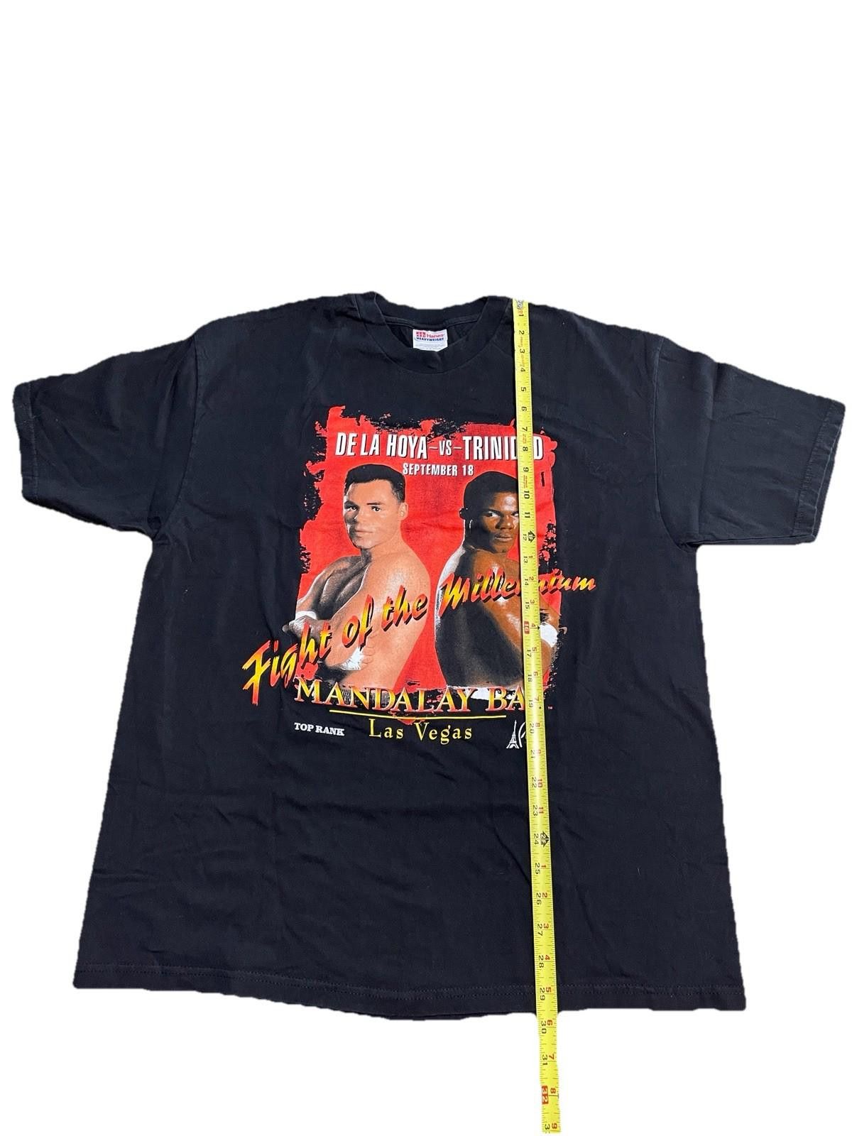 Other Vintage 90s Oscar De La Hoya Trinidad Boxing T-Shirt Sz XXL Size US XXL / EU 58 / 5 - 5 Thumbnail