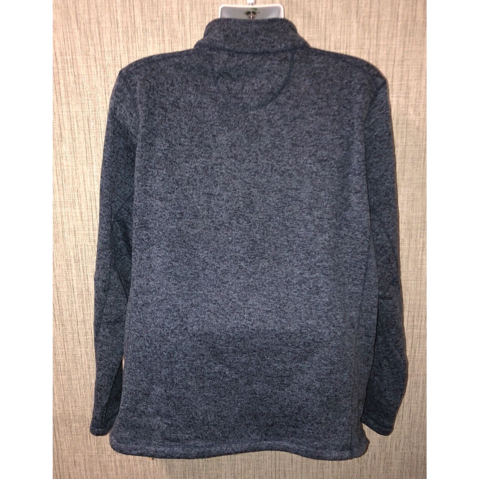 Vintage Woolrich Woolrich Mens Blue 1/2 Snap Button Polyester Sweater Size L Size US L / EU 52-54 / 3 - 4 Thumbnail