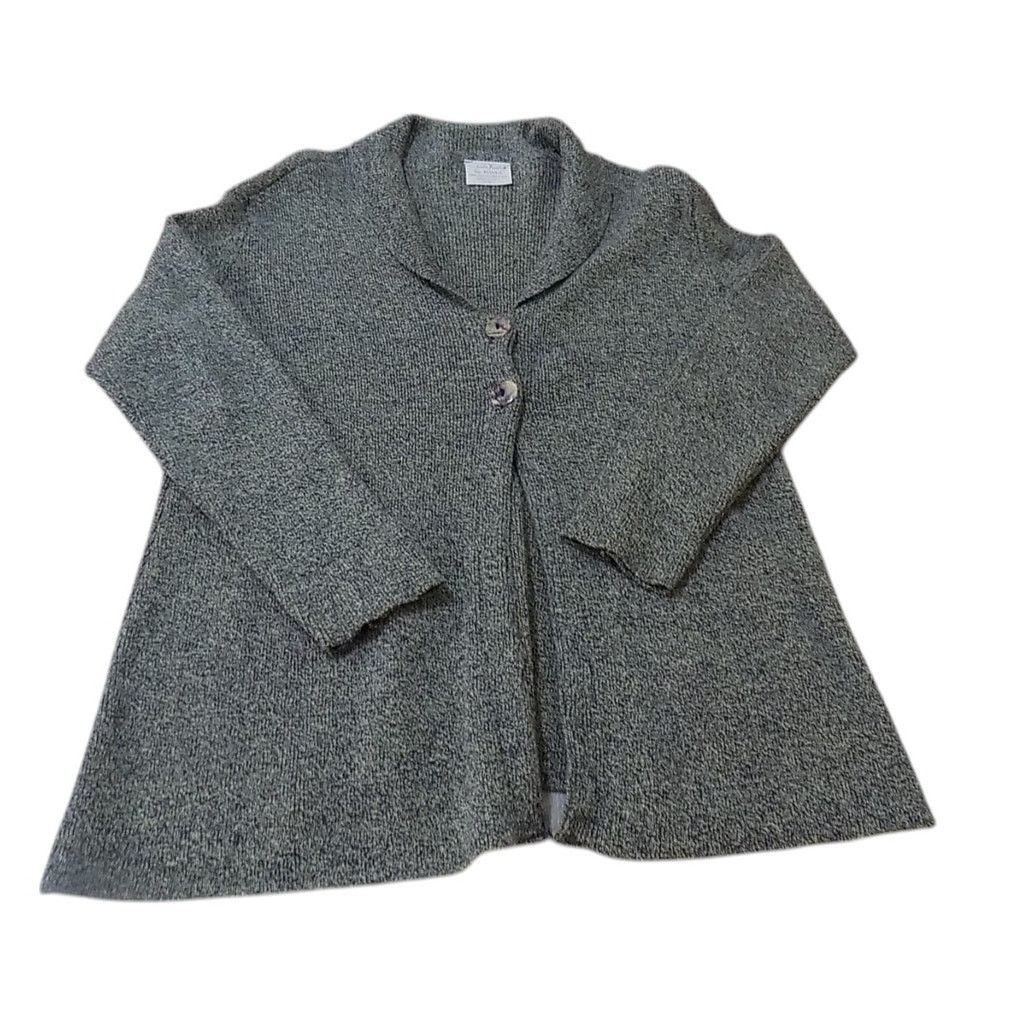 Joma Waste Knot by Joma Cardigan Women Medium Blue Knit Recycled Size M / US 6-8 / IT 42-44 - 2 Thumbnail