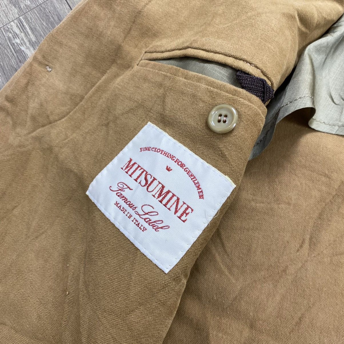 Japanese Brand Vintage Mitsumine Japanese Designer Blazer Jacket Size US M / EU 48-50 / 2 - 9 Thumbnail