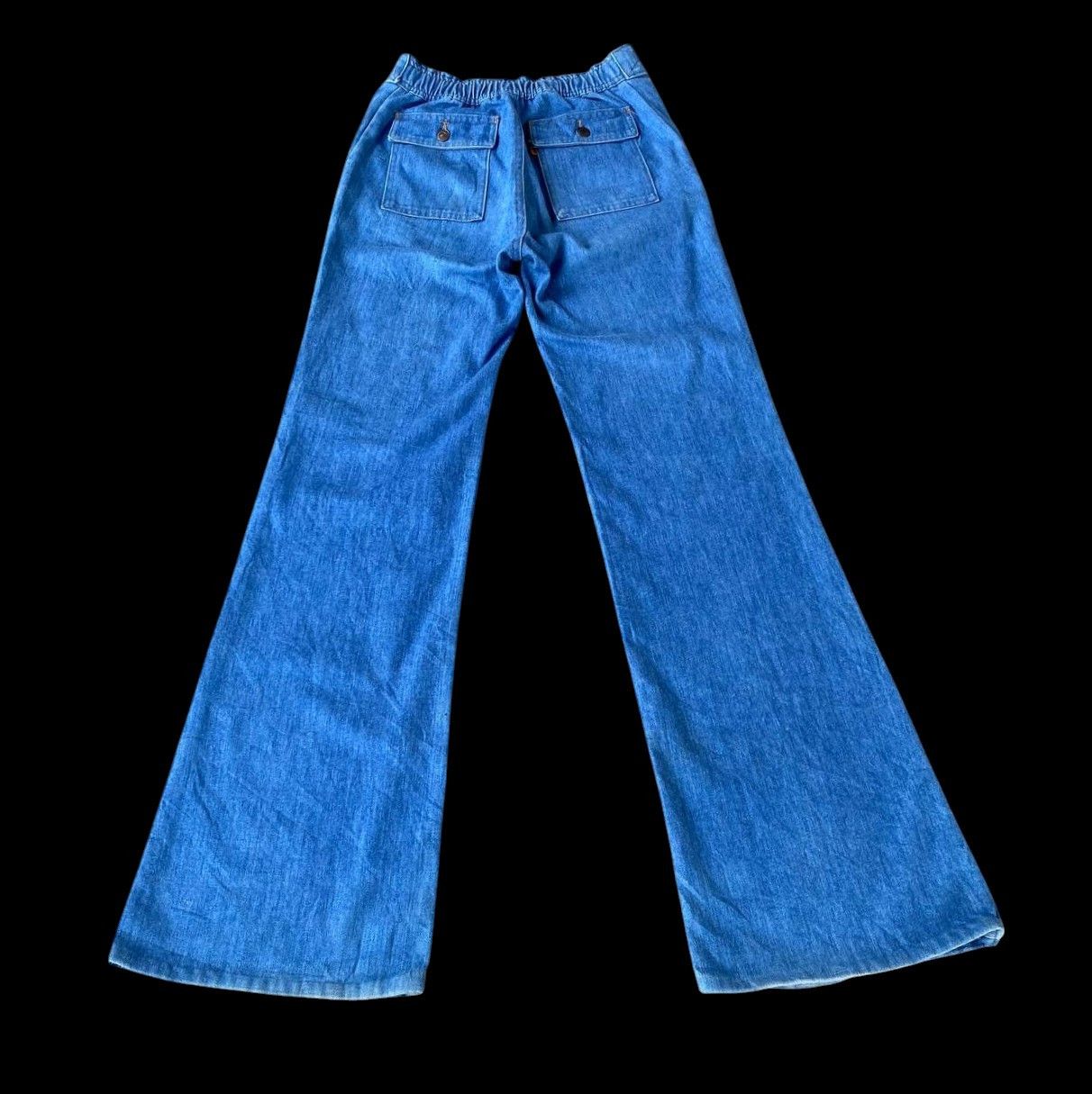 Levi's Vintage Clothing RARE 70S LEVIS 648 FLARE DENIM ORANGE TAG ZIP TALON Size US 29 - 3 Thumbnail
