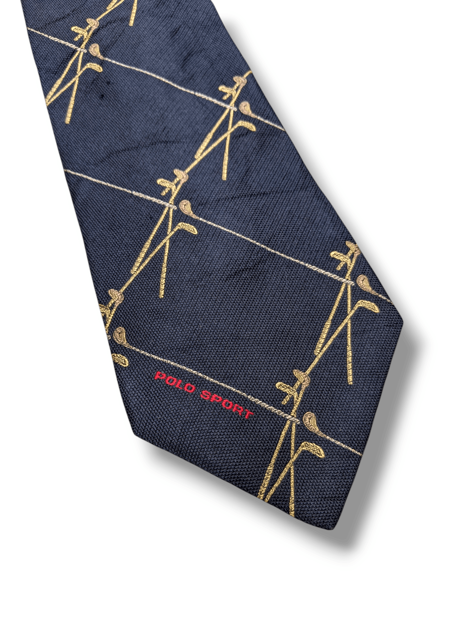 Polo Ralph Lauren Vintage Polo Sport by Ralph Lauren 100% Silk Rare Tie Size ONE SIZE - 5 Thumbnail