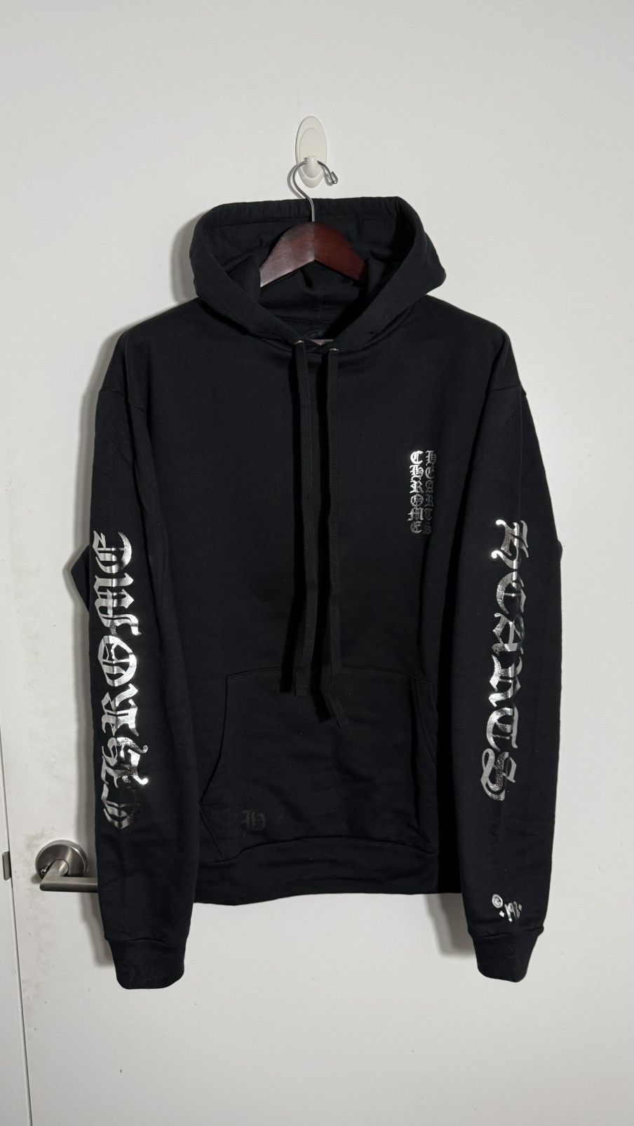 Chrome Hearts Chrome Hearts 1988 Silver Foil Print Black