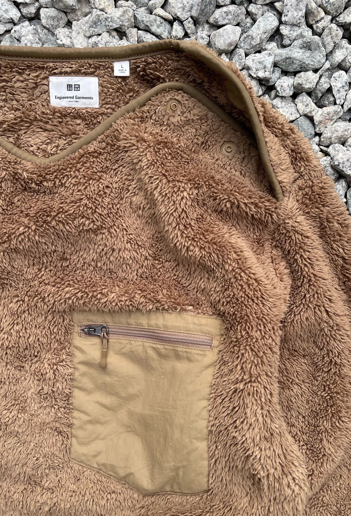 Engineered Garments ENGINEERED GARMENTS x UNIQLO MEN'S FLEECE PULLOVER Size US L / EU 52-54 / 3 - 7 Thumbnail