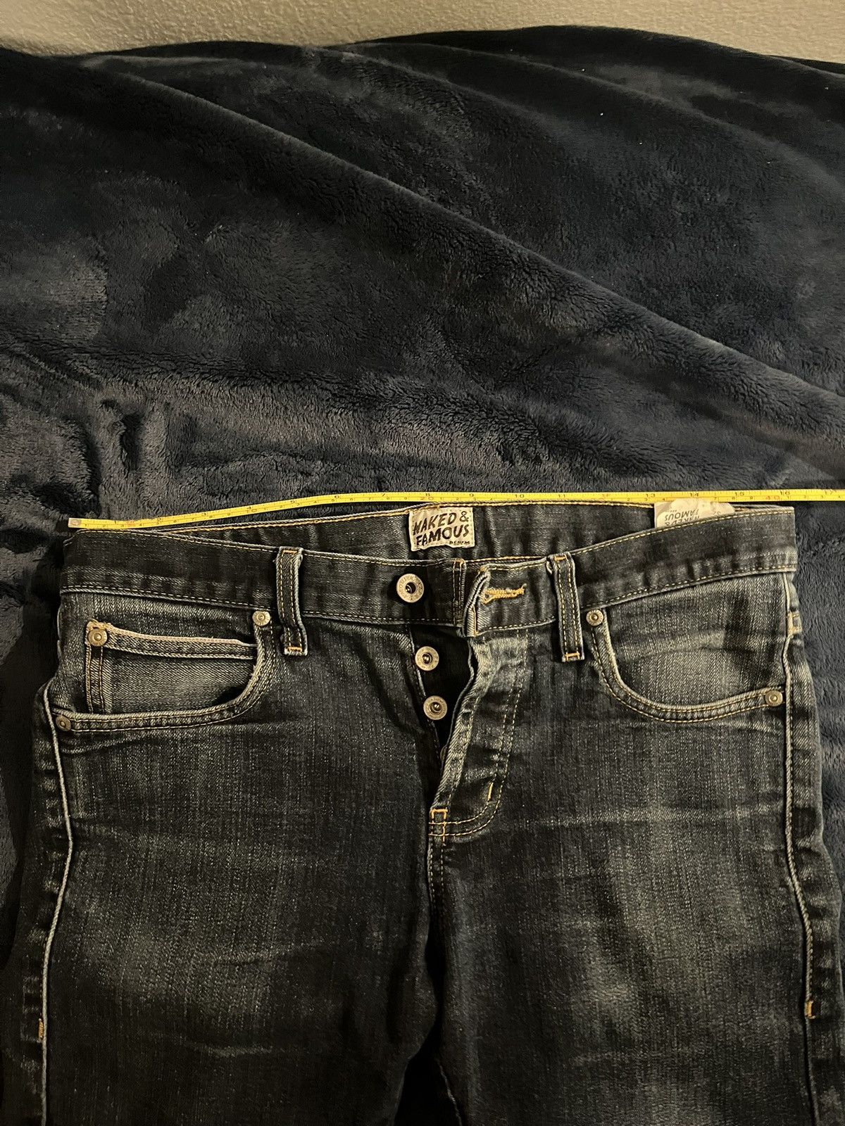 Naked & Famous Naked & Famous Selvedge Denim Jeans 32/28 Size US 32 / EU 48 - 5 Thumbnail