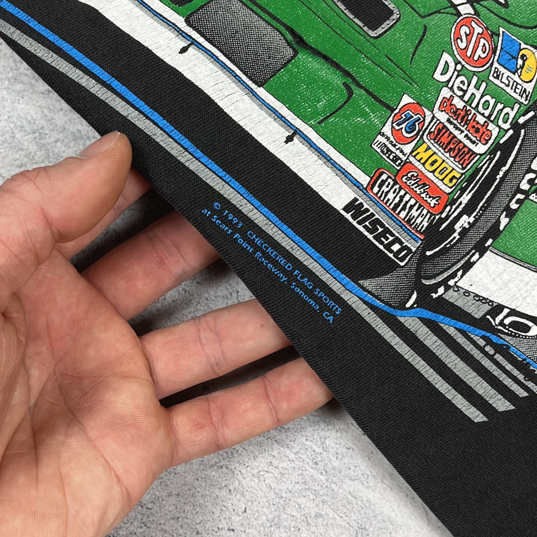 NASCAR Vintage Harry Gant NASCAR Racing T Shirt 1993 Size US L / EU 52-54 / 3 - 11 Thumbnail