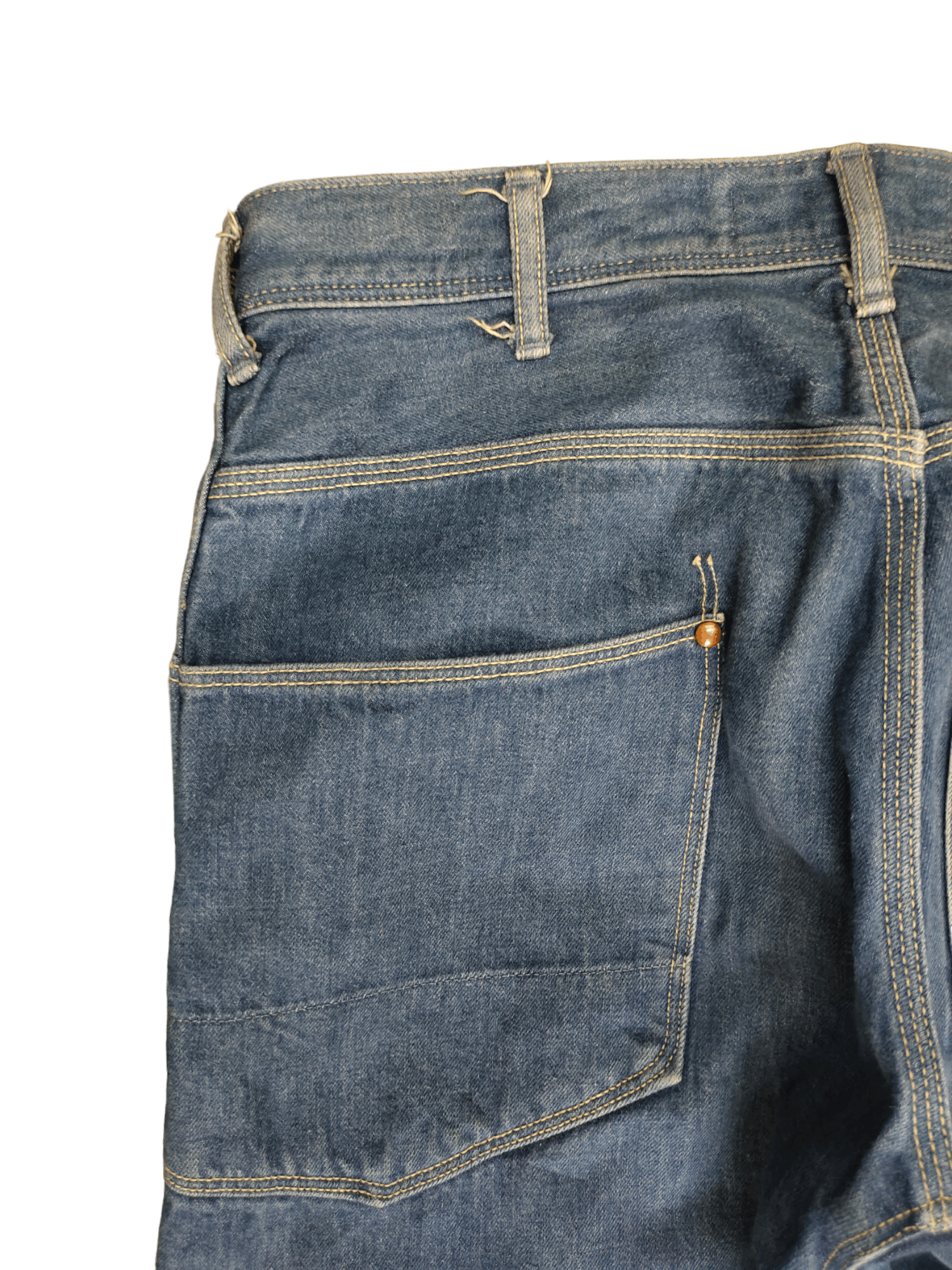 Kapital 1990s Spellbound Jpn Workers Denim Pants 45rpm Orslow Style Size US 29 - 13 Thumbnail