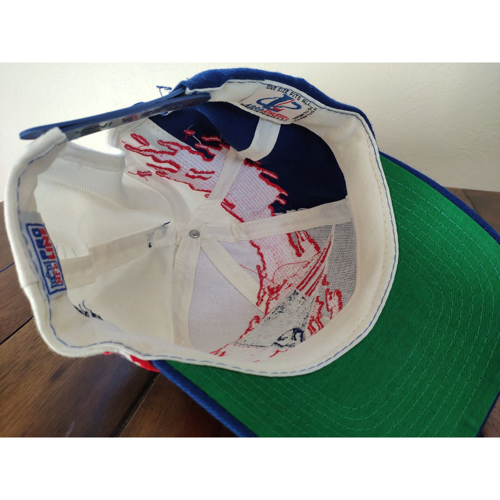 Logo Athletic Vintage New England Patriots Logo Athletic Splash Hat Size ONE SIZE - 3 Thumbnail