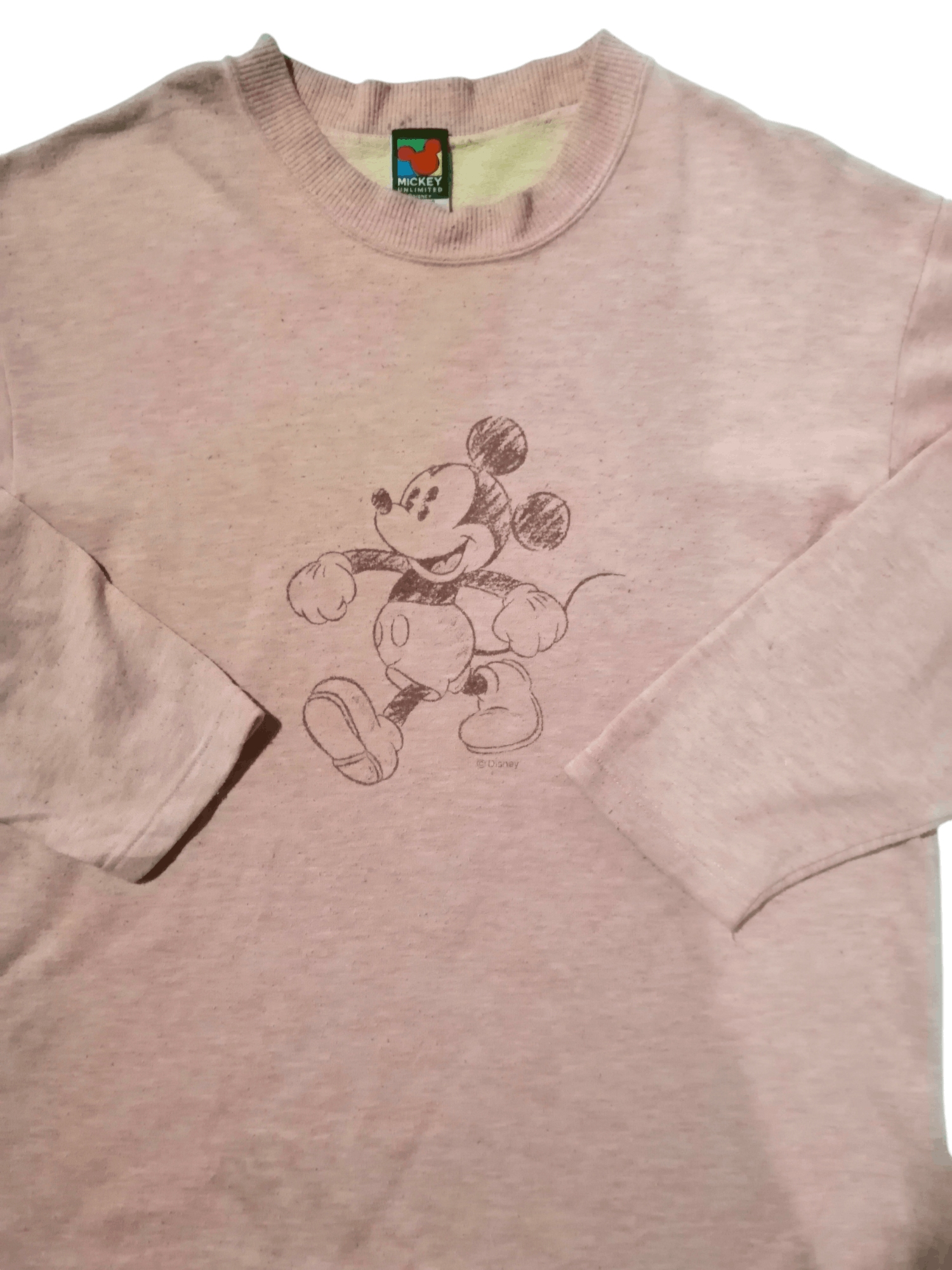 Designer × Disney × Vintage Vintage Mickey Unlimited Disney DIA Club Sweatshirt Size US L / EU 52-54 / 3 - 5 Thumbnail