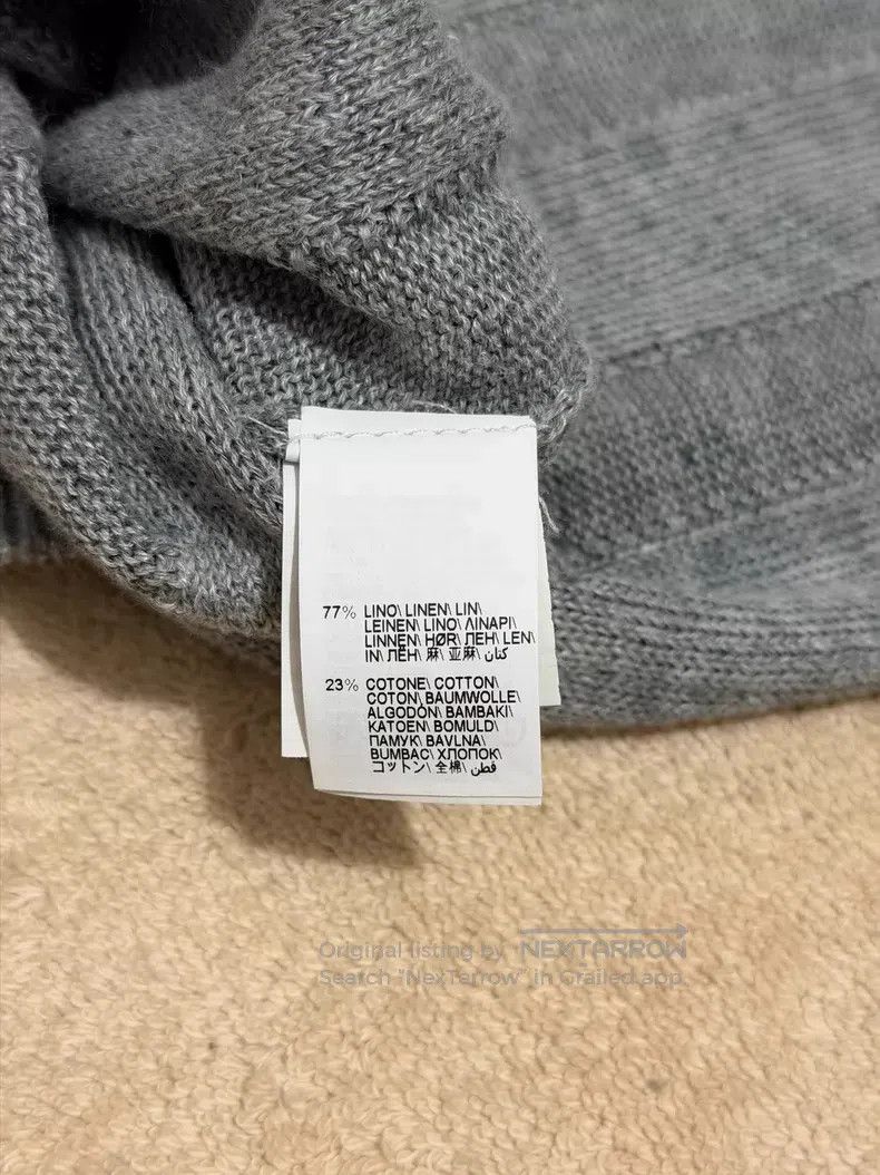 Brunello Cucinelli Brunello Cucinelli Linen Cotton Blended Knit Short Sleeve Size US L / EU 52-54 / 3 - 3 Thumbnail