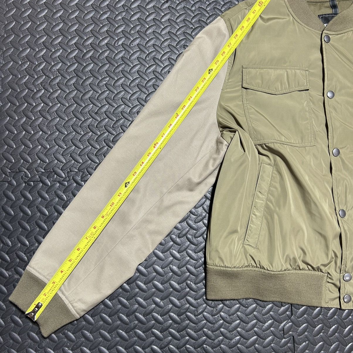 Express Express Military Bomber Style Jacket Olive Green Mens 2XL Size US XXL / EU 58 / 5 - 11 Thumbnail
