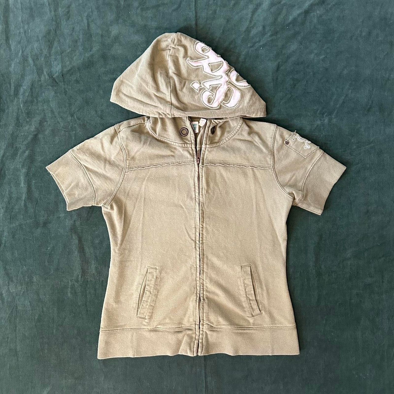 Sideout Rare y2k embroidered hoodie shirt Size S / US 4 / IT 40 - 1 Thumbnail