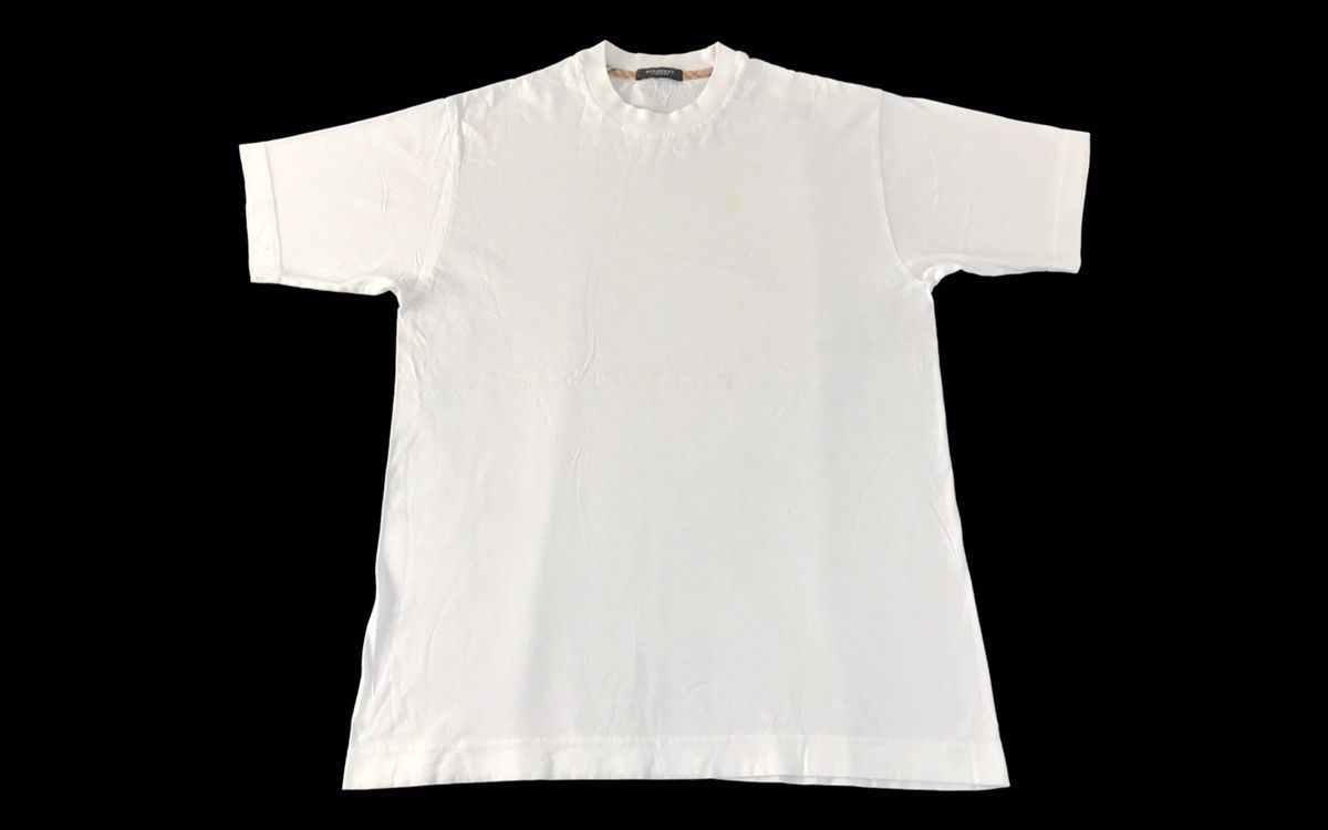 Burberry Hype Burberry London Plain Crewneck Printed Tee Size US M / EU 48-50 / 2 - 1 Thumbnail