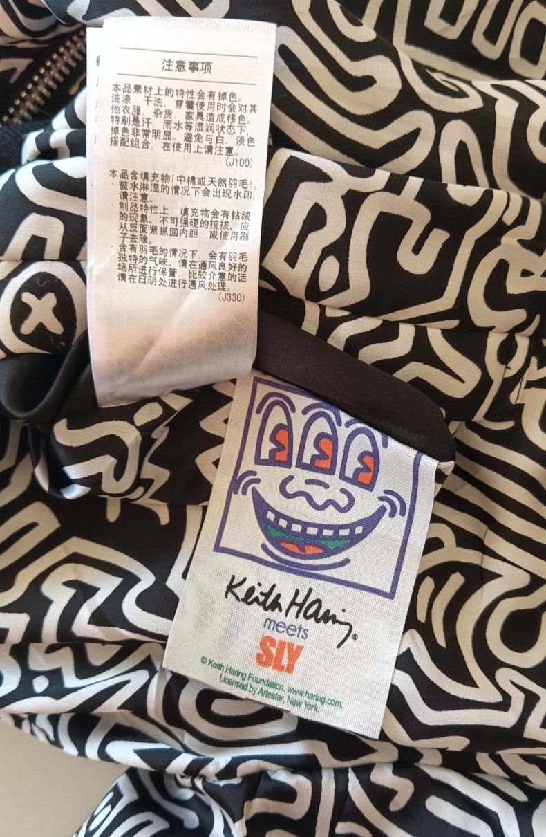 Japanese Brand × Keith Haring BOMBER JACKET KEITH HARING X SLY CROP TOP Size ONE SIZE - 19 Thumbnail