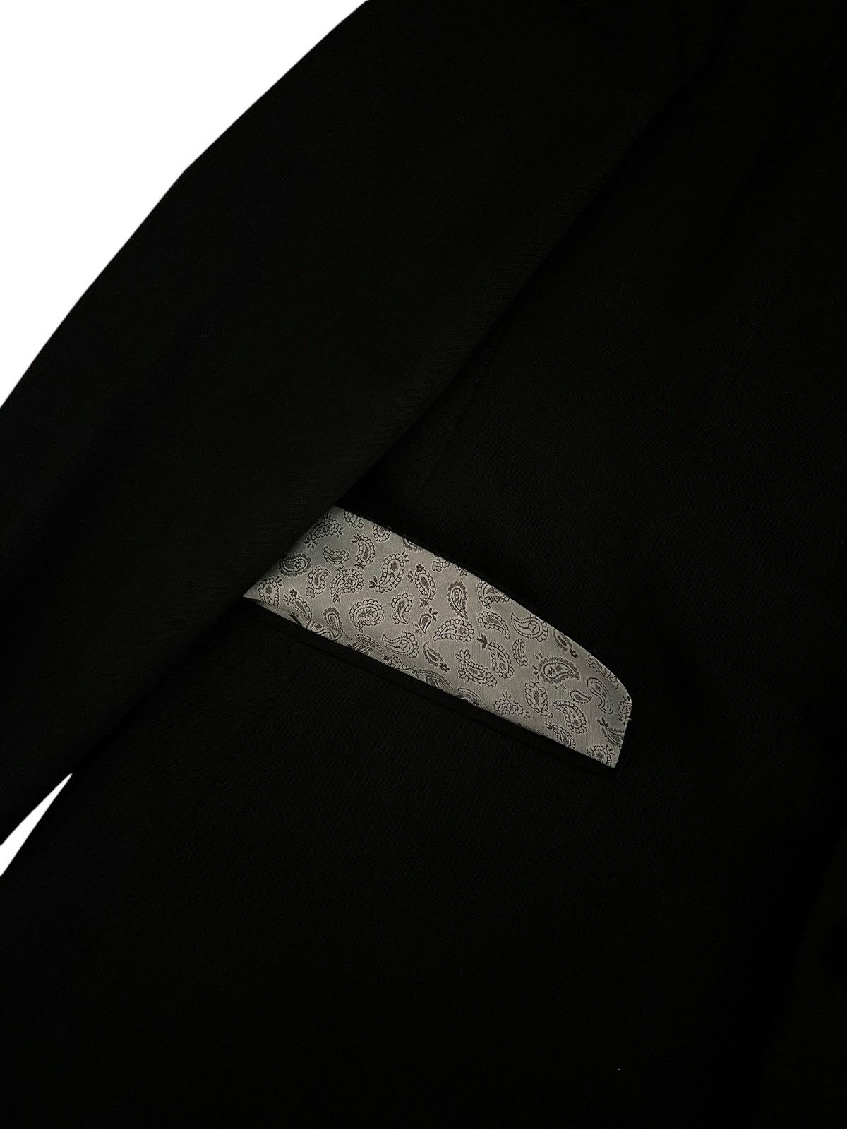 Yoshiyuki Konishi VINTAGE Ficce by Yoshiyuki Konishi 1990s Compact Wool Blazer Size 48S - 15 Thumbnail