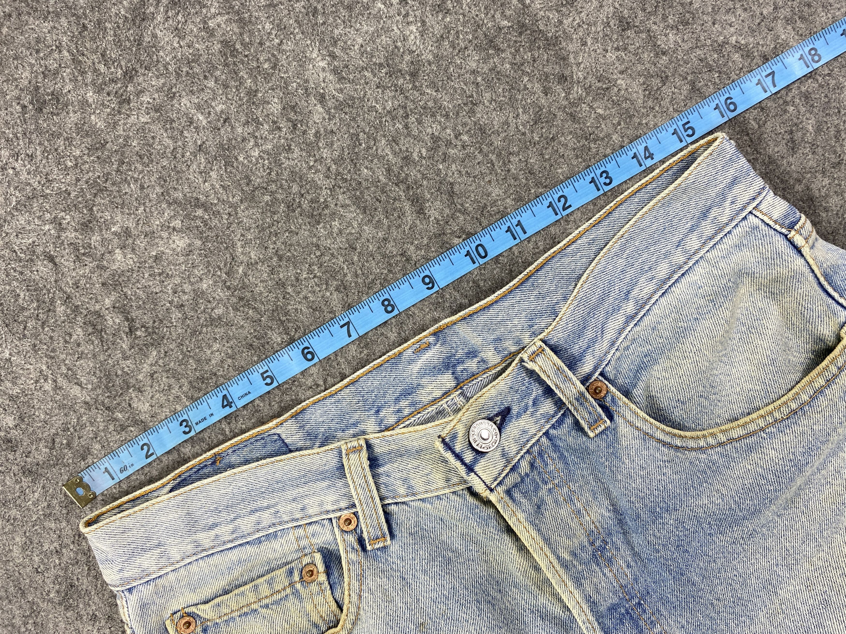 Levi's 90's Light Blue Wash Vintage Levi's 501 USA 31x27.5 JN1642 Size US 31 - 4 Thumbnail