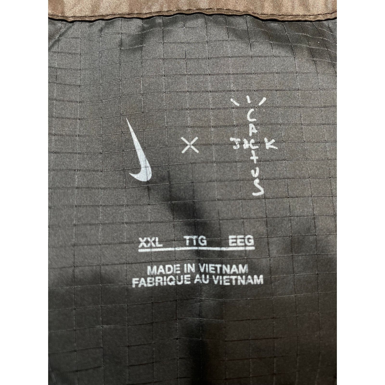 Other Cactus Jack x Nike Brown Tactical Vest Size US XXL / EU 58 / 5 - 6 Thumbnail