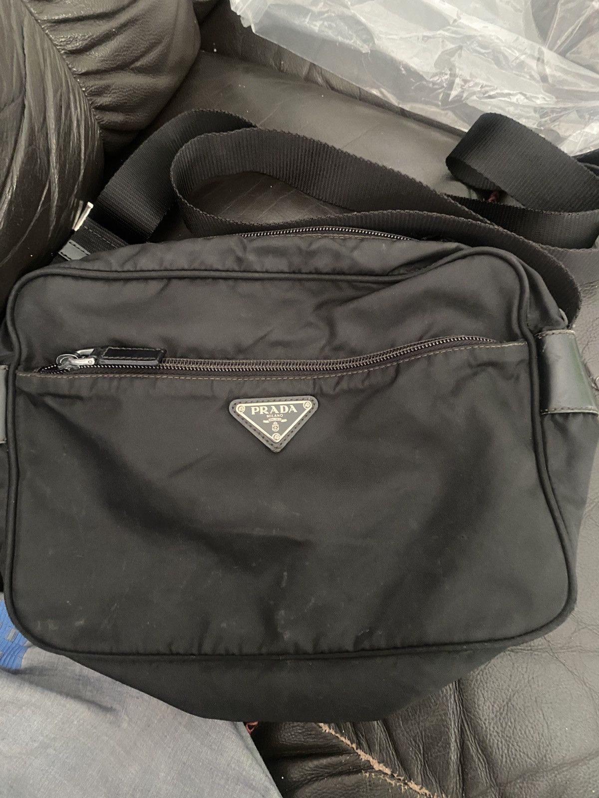 Prada Authentic Prada Tessuto Nyalon Sling Bag Size ONE SIZE - 22 Thumbnail