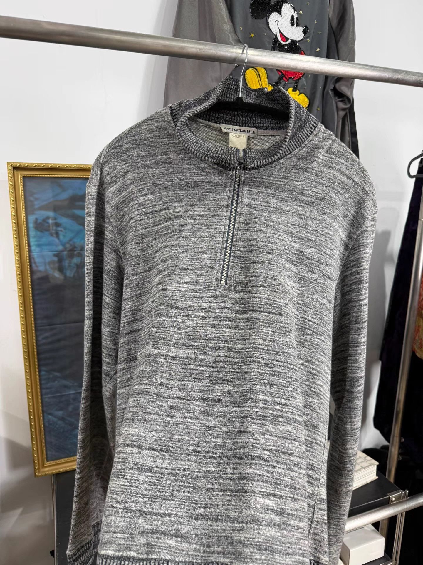 Issey Miyake Issey Miyake Men Half-Zip Sweatshirt K20 Size US L / EU 52-54 / 3 - 4 Thumbnail