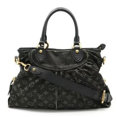 Louis Vuitton Monogram Denim MM Neocavy Tote Bag